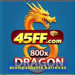 acompanhante barreiras
